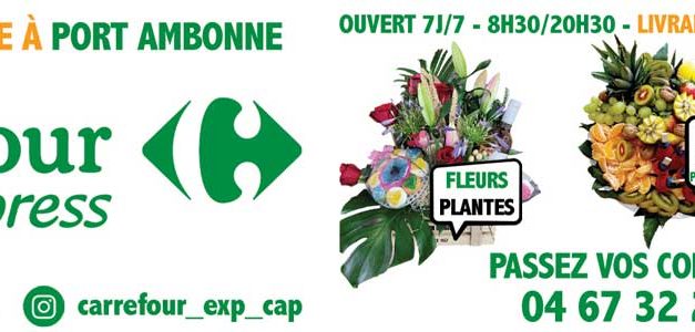 Carrefour Express – votre supérette à port Ambonne