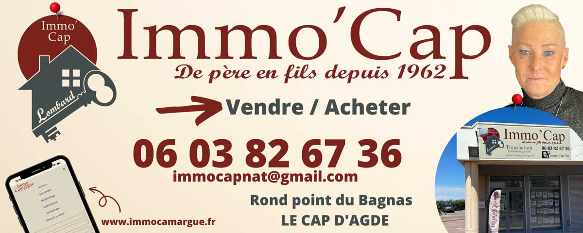 Immo’Cap : Votre Partenaire Immobilier au Village Naturiste du Cap d’Agde !
