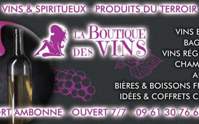 LA BOUTIQUE DES VINS : Vins & spiritueux – Produits du Terroir