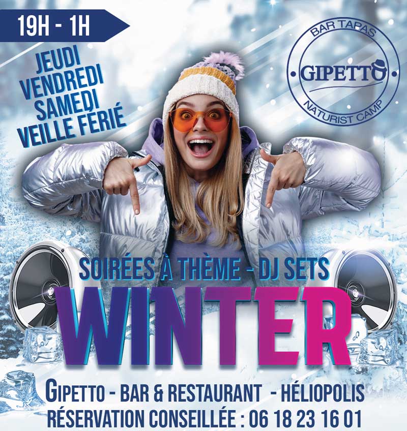 Gipetto - Bar Restaurant - Village Naturiste - Cap d'Agde